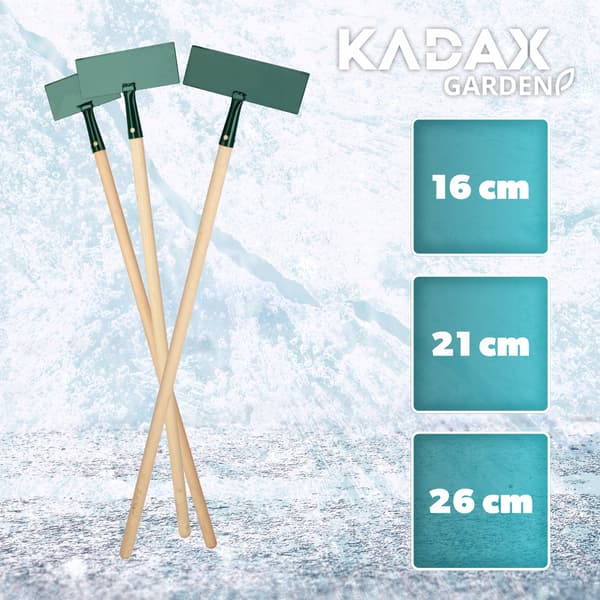 KADAX Ice Breaker Metallisbrytare Vass Solid Med 16 cm Handtag