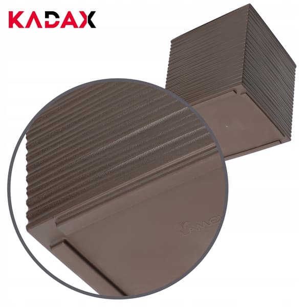 KADAX Urtepotte Urtepotte 19 cm Plastlåg Mokka Med Indsats