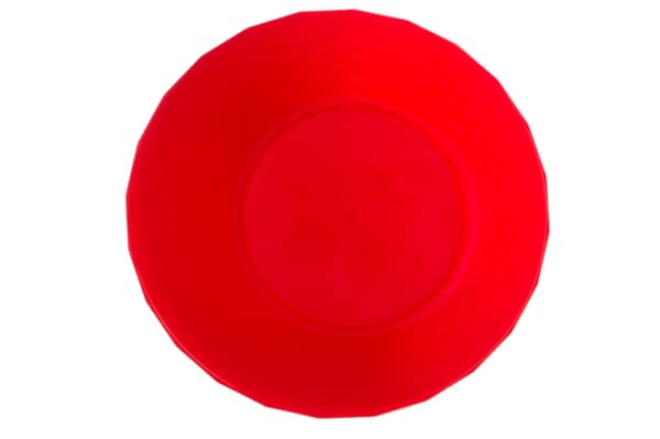 KADAX Plastik Urtepotte med Stativ, Urtepottedæksel, 12cm, Rød, Kadax