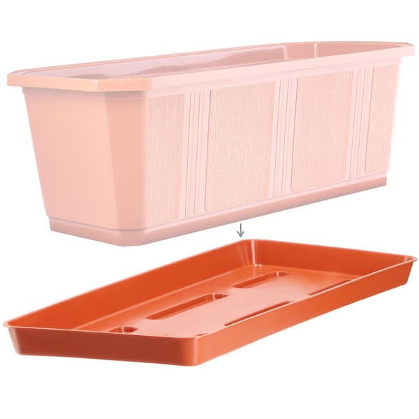 KADAX Urtepottestativ 40 cm Balkonkasse Plastbakke