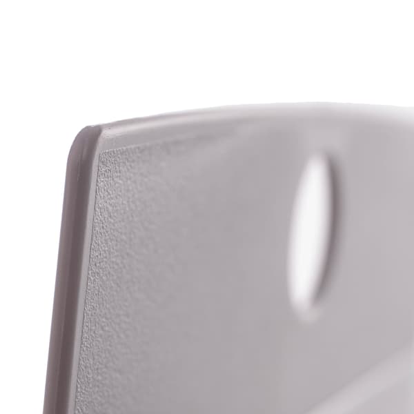 KADAX Slim Solid Plastic Køkken Skærebrætbakke Grå 24,5x16 cm