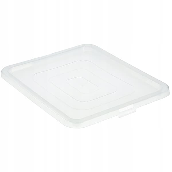 KADAX 20L plastbehållare med lock transparent låsbar stor låda