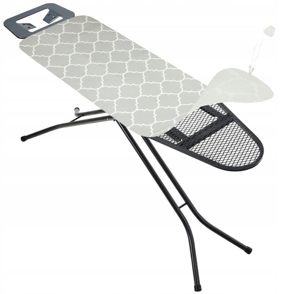 KADAX Strykbrädeöverdrag 148x52 cm Stretchbrädeöverdrag Grå