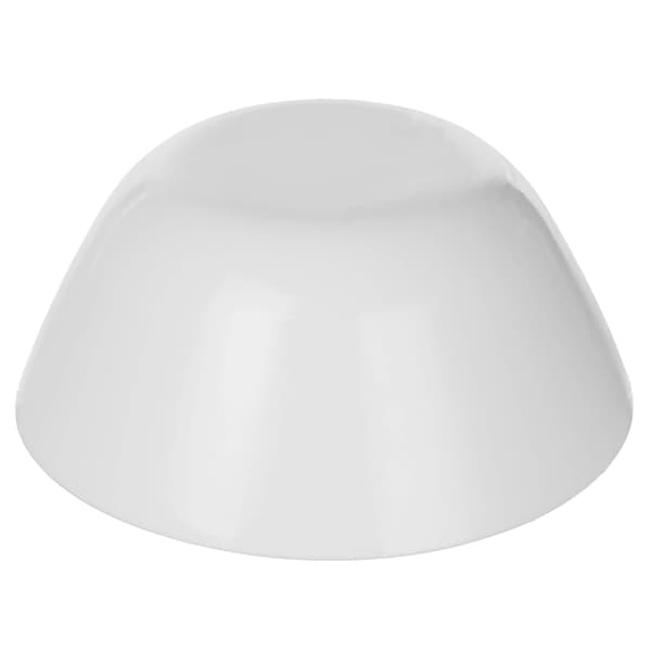KADAX salatskål 18 cm glasskåle til suppe, snacks, forretter, hvid