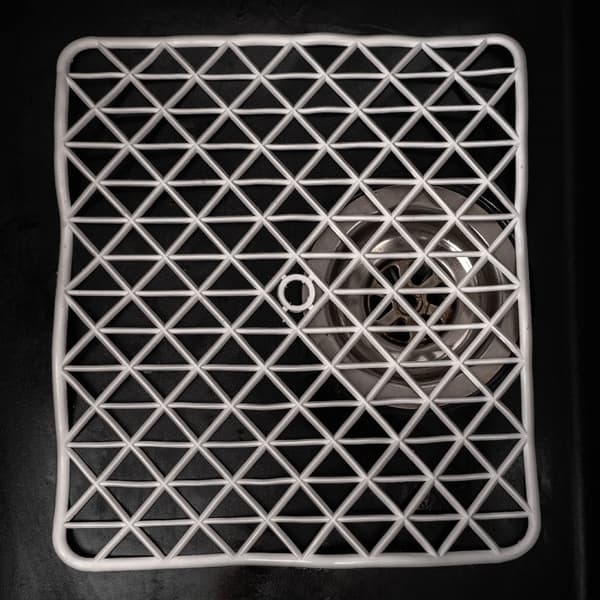 KADAX Diskbänksinsats Gummimatta Skyddsdyna Trianglar 26x23 cm
