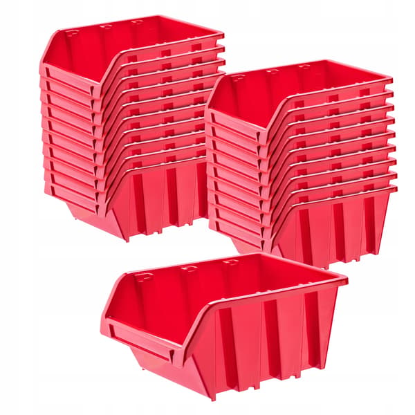 KADAX Verkstadsbrickor Förvaringsbehållare Set med 20 brickor Bricka 155x100mm