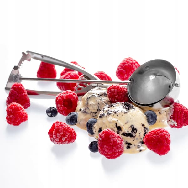 KADAX Glasskopa Potatis Risskopa Stål Serveringssked