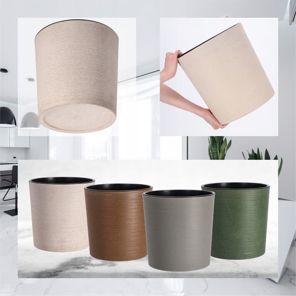 KADAX Urtepotte, Urtepotte, Blomsterfod, 30 cm, til Stuen, Beige + Indsats