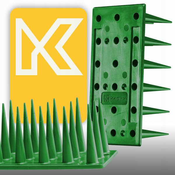 KADAX Duvspikar mot fåglar 51 cm Täta Starka Plast 6 st