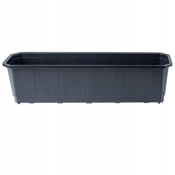 KADAX Balkonkasse 60 cm Urtepotte Urtepotte Balkon Grafit