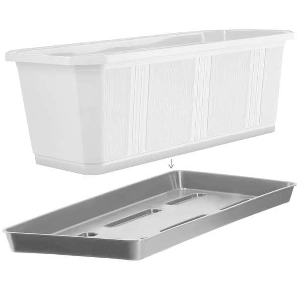 KADAX Urtepottestativ 40 cm Balkonkasse Plastbakke