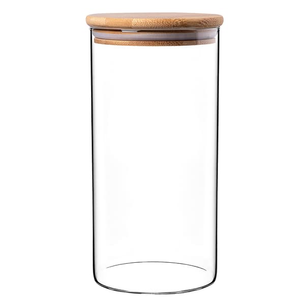KADAX Matbehållare Pasta Glas Kryddburk med Lock 1,4L