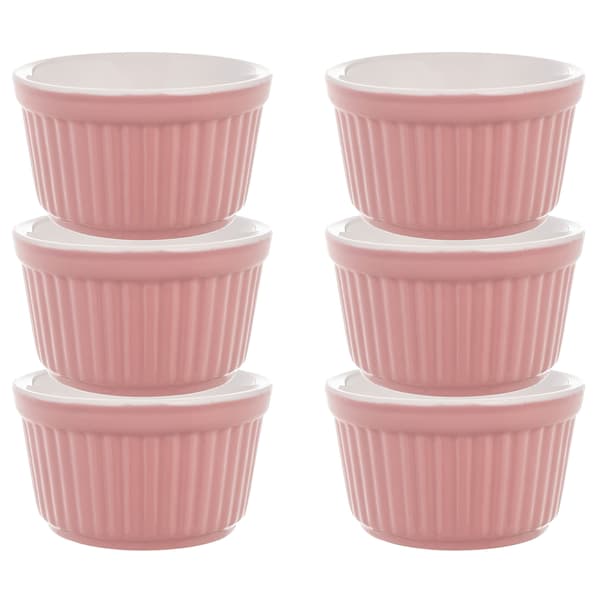 KADAX Bakformar Ramekins Ugnsfast form 9 cm Skålar 150 ml 6 st