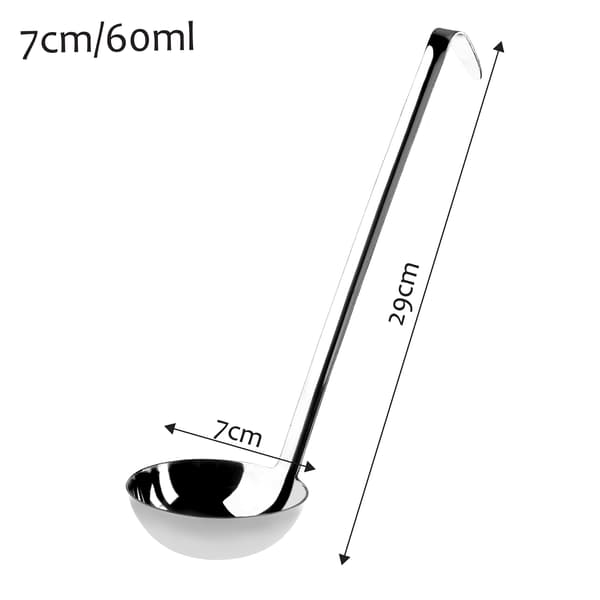 KADAX Slev Soppslev Såsslev Stålslev 7 cm 60 ml