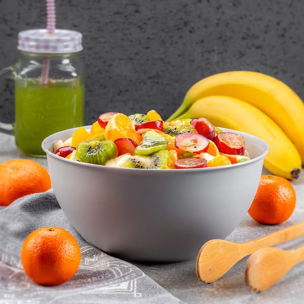 KADAX Plastskål 2L Fruktsalladsskål Liten Universal 20cm