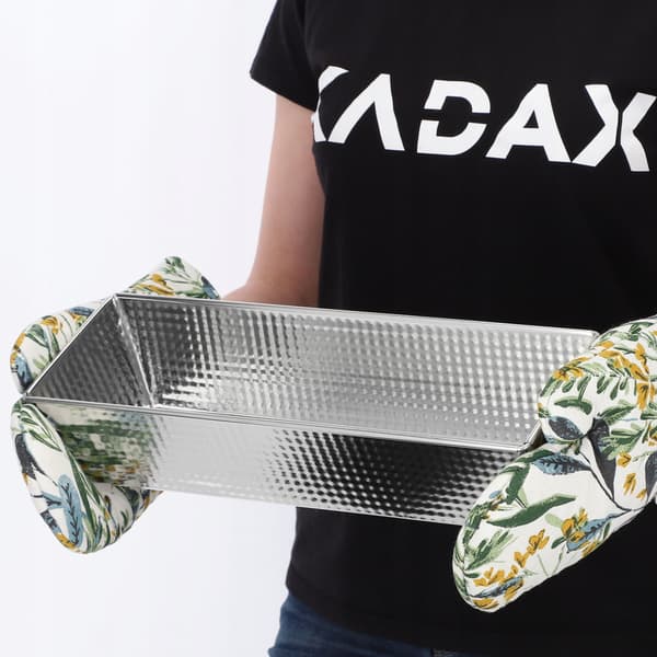 KADAX Bakplåt för bröd, kaka, paté, plåt 35 cm