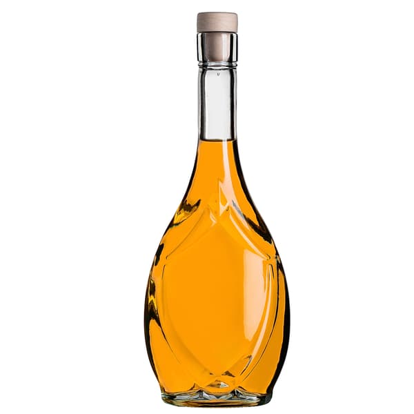 KADAX Icona Glasflaska 500 ml 0,5L Vinflaskor 50 st + Kork