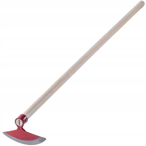 KADAX Smidd trädgårdshacka 18 cm träskaft 123 cm vass för grävning