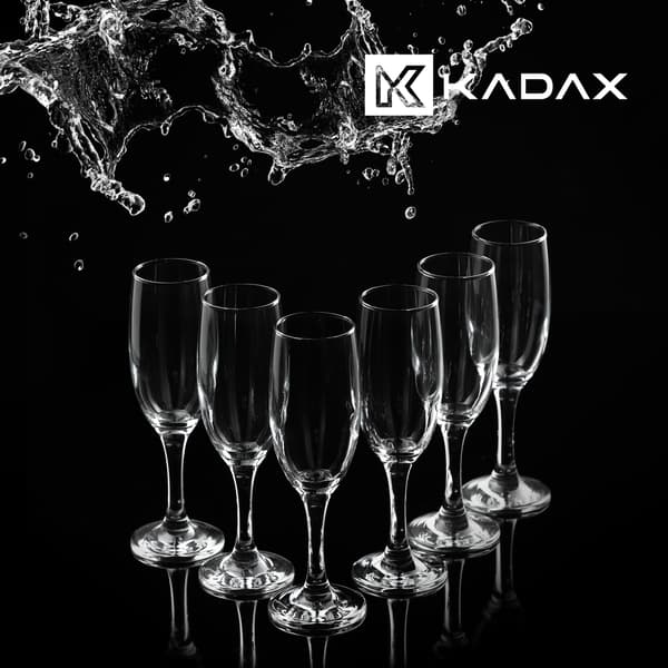 KADAX Champagne Prosecco Vinglas 190 ml Set med 6 glas