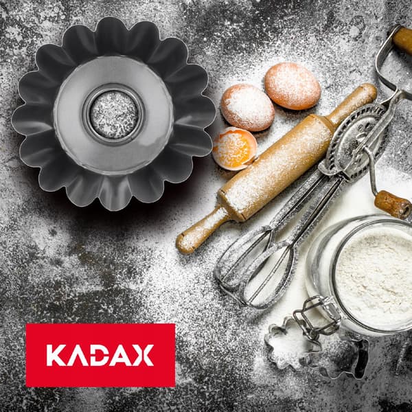 KADAX Bakplåt med non-stickbeläggning och skorsten 25 cm