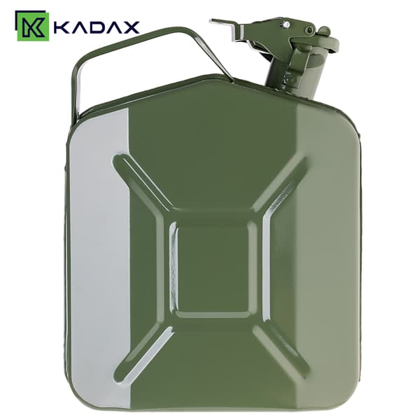 KADAX Brændstofdunk 5L Beholdertank Vand Olie Metaldunk