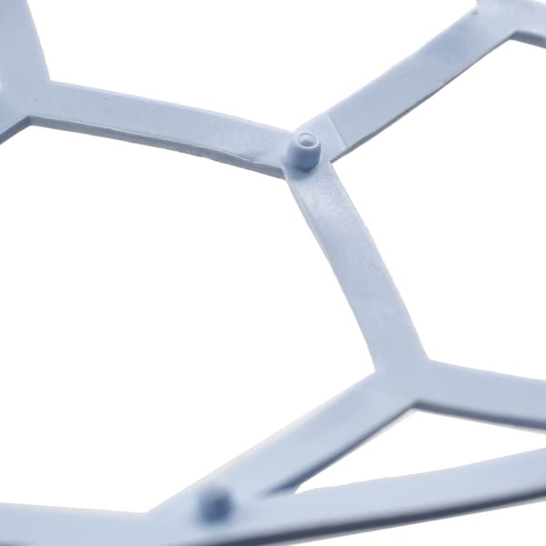 KADAX Diskbänksinsats Gummimatta Skyddsdyna Hexagon 26x23 cm