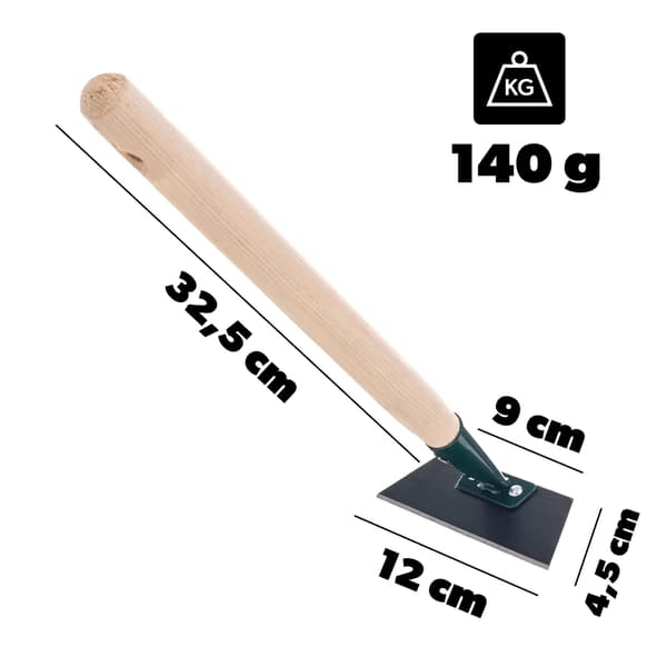 KADAX Havehakke Lille Gravemaskine Til Gravning Metalskaft 32,5 cm