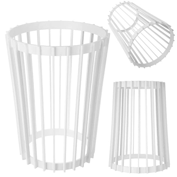 KADAX Blomsterstander Stander til Blomster og Planter Loft Dobbeltsidet Hvid 39,5 cm