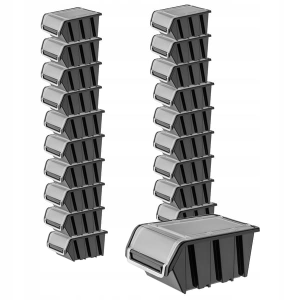 KADAX Verkstadsbrickor Förvaringsbehållare Set med 20 brickor Bricka 155x100mm