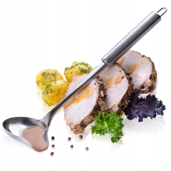 KADAX Øse, Sauceøse, Suppeøse, Rustfrit stål, 30 cm