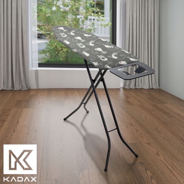 KADAX Strykbrädeöverdrag 130x45 cm Stretchbrädeöverdrag Katter