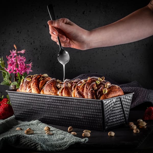 KADAX Bakplåt för bröd, kaka, paté, plåt 35 cm