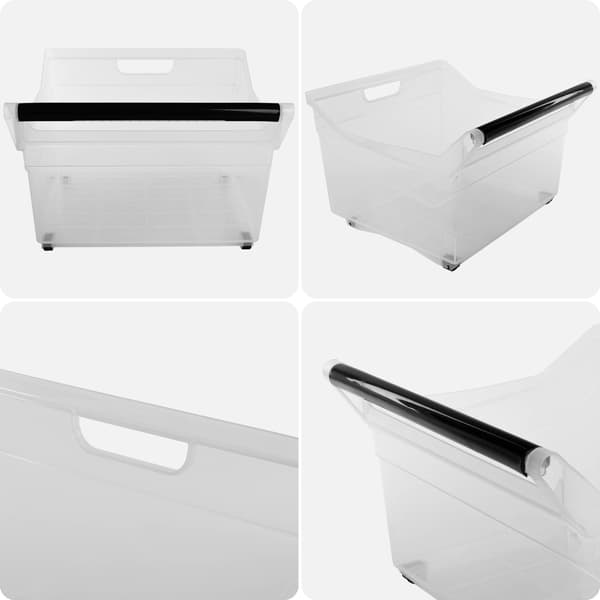 KADAX System Organizer-behållare för köksskåp, hjul, 38x38x25cm, 29L