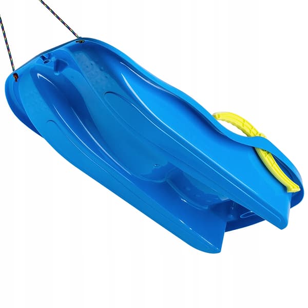 KADAX Bobslide med broms, plast, stor, med snöre