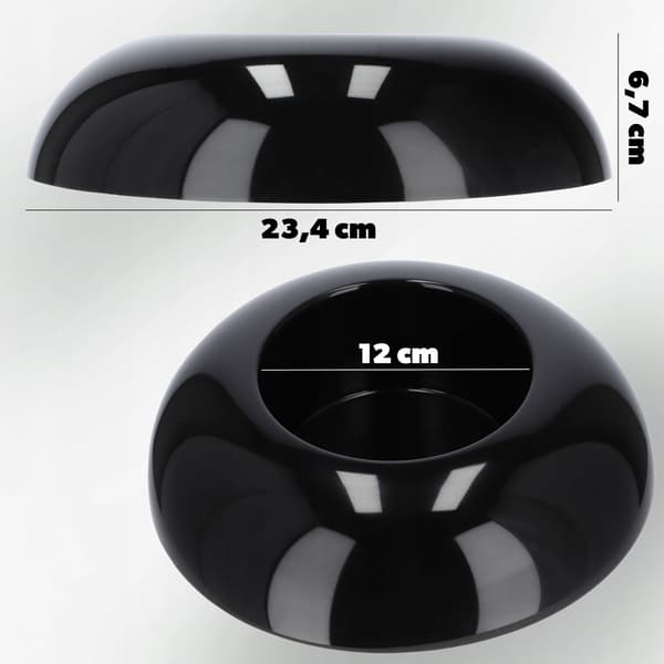 KADAX Urtepotteskjuler til Kompositioner Dekorationer Ikebana Base Sort 12cm
