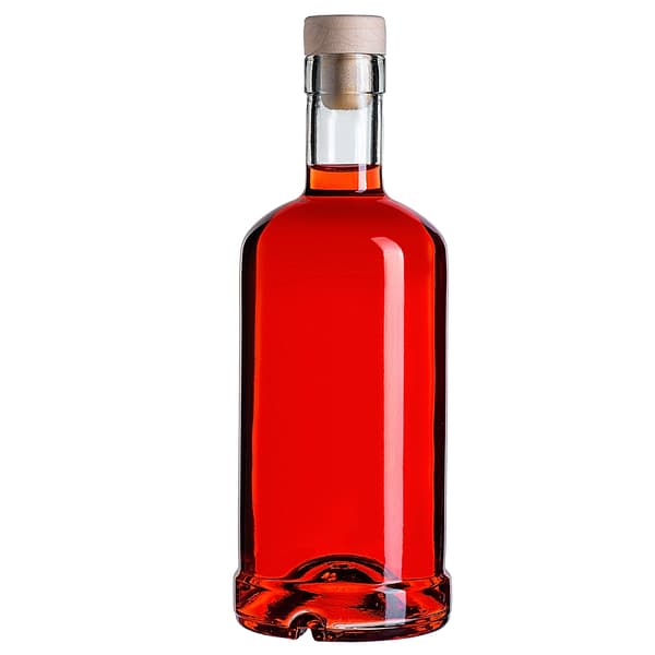 KADAX Tadek glasflaskor 500 ml 0,5 l för vin, likör, 50 st med kork