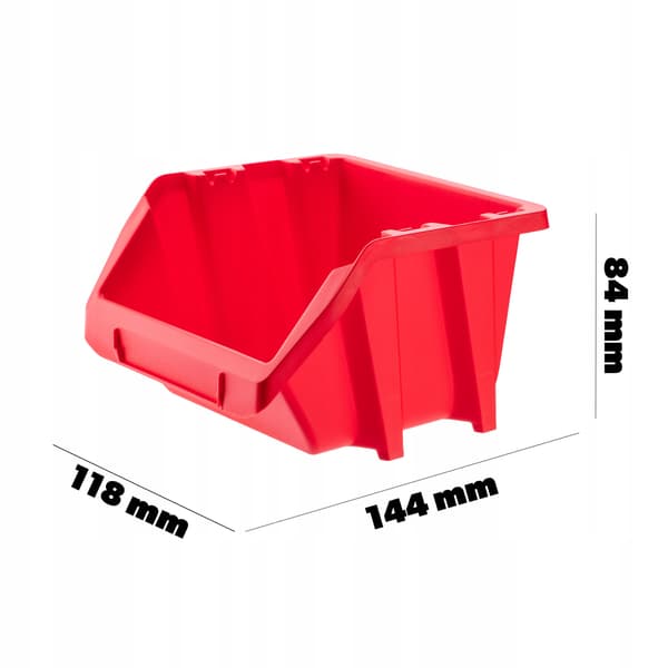 KADAX Værkstedsbakke Opbevaringsbeholder Organizer Plast 144x118x84 Mm