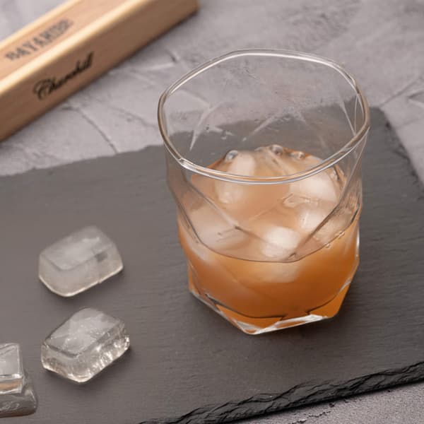 KADAX Glas för Whisky, Drycker, Juice, Vatten 330ml Presentset med 4