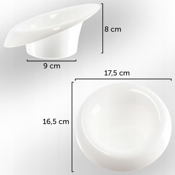 KADAX Blomkruksskydd för arrangemang Kompositioner Dekorationsbas Ikebana Vit 9cm