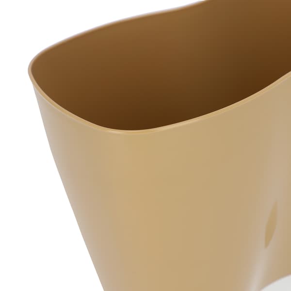 KADAX Urtepotte, Urtepotte, Plastik Urtepotte, Orkidé, 23 cm, Beige