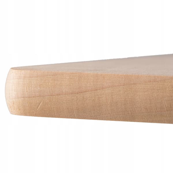 KADAX Træskærebræt Traditionelt med Håndtag 26x16 cm Bøg