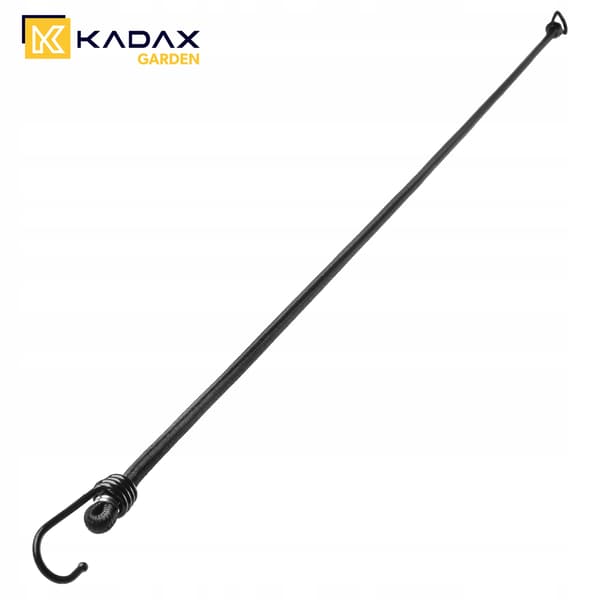 KADAX Elastisk gummireb med metalkrog 109 cm til fastgørelse af presenninger 4 stk.