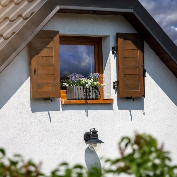 KADAX Balkonkasse Blomsterpotte 38x18x16,5 cm Grå Balkon