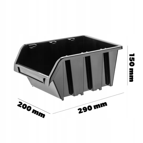 KADAX Verkstadsbrickor Förvaringsbehållare Set med 20 brickor Bricka 290x200mm