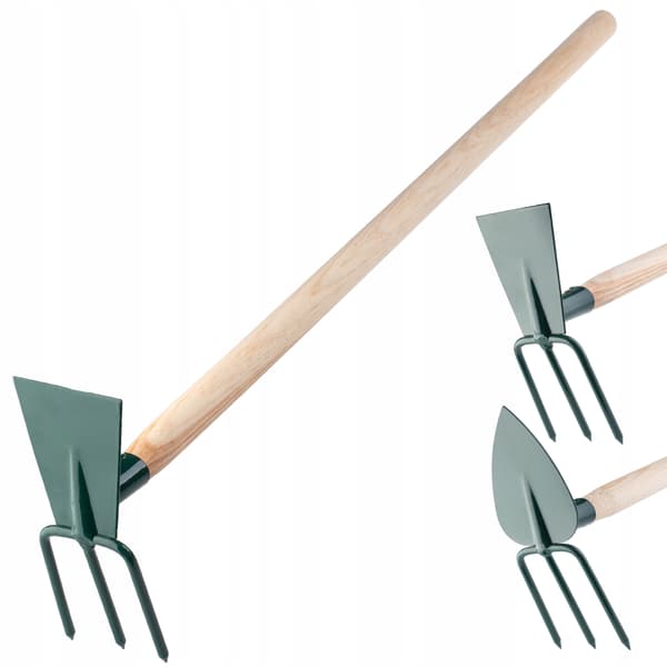KADAX Havehakke Til Gravning Graver Med Gaffel 7cm Krog 83cm