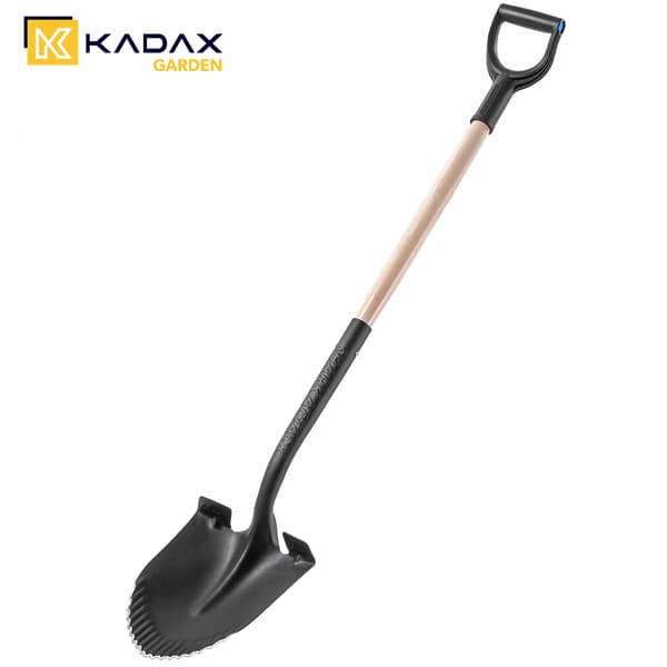 KADAX Terävä Lapio 132 cm Puutarhan Kaivamiseen Kahvalla