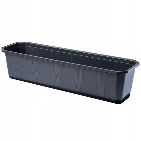 KADAX Balkonkasse 60 cm Urtepotte Urtepotte Balkon Grafit