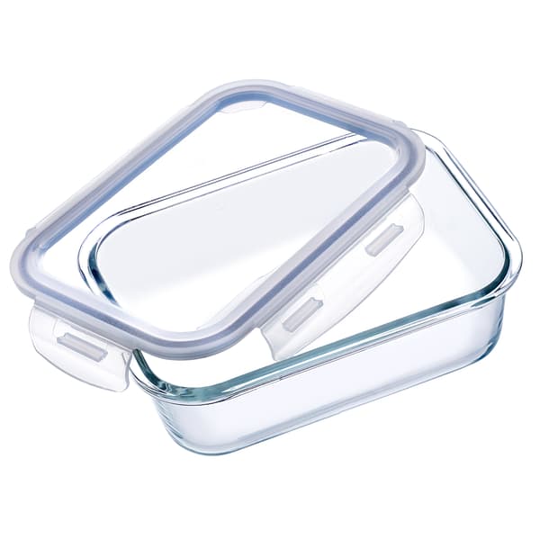 KADAX Glasmatbehållare 1040ml Med Lock Matlåda