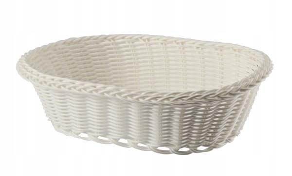 KADAX Korg för Bröd, Bestick, Kakor, Oval Grädde