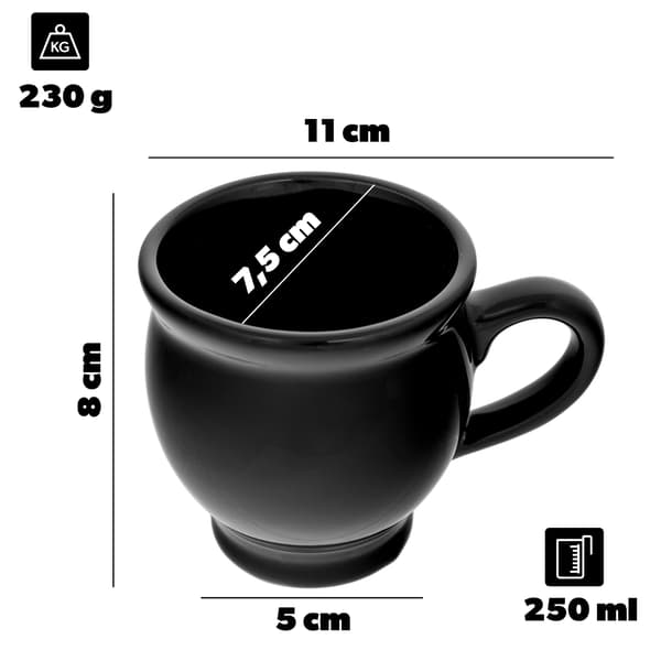 KADAX Glöggmugg 250ml Stengods Stengods för glögg